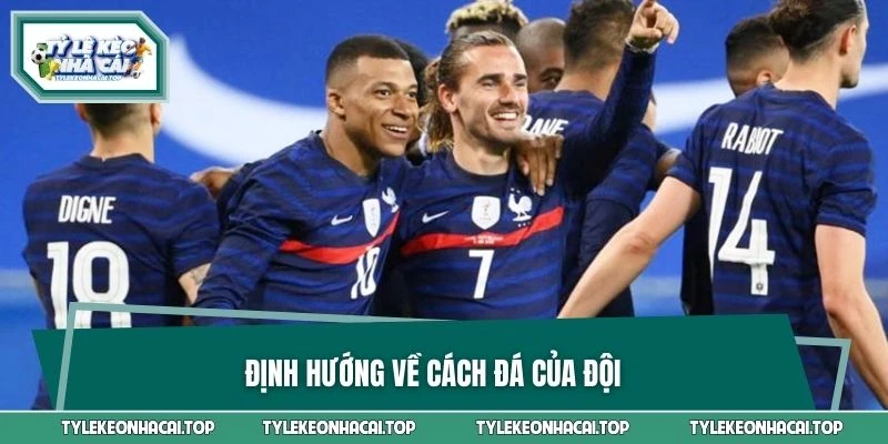 Định hướng về cách đá của đội