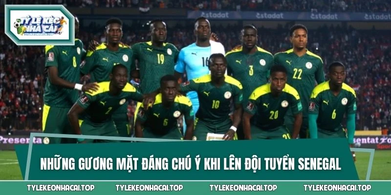Những gương mặt đáng chú ý khi lên đội tuyển Senegal